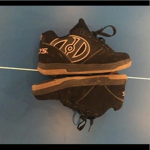 Brown/Black Heely shoes